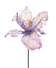 Studio M Glass Fused Glass Art Studio in Tannersville PA decorative flower